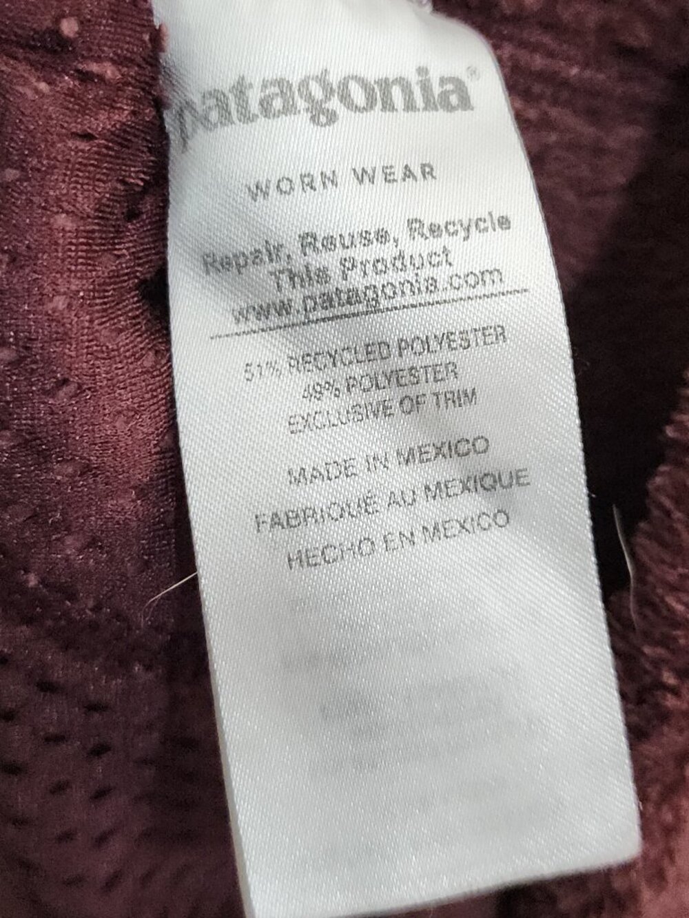 Patagonia Women's Re-Tool Snap-T Pullover in Kiln Pink Size Medium - Picture 11 of 13